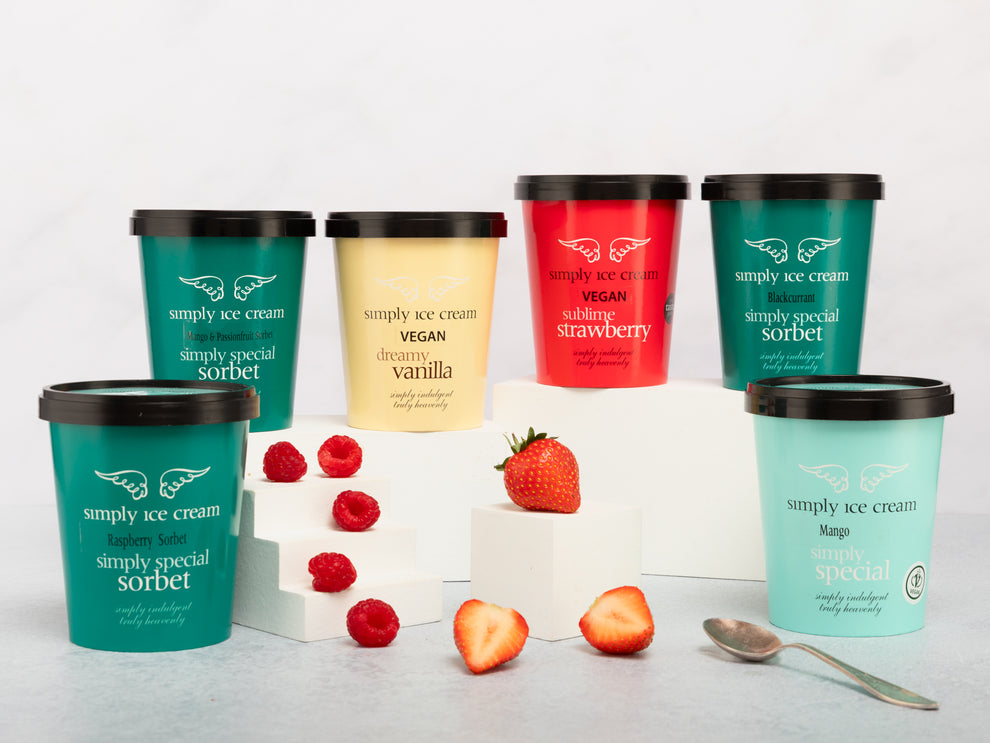 The Vegan Collection 6 x 500ml – Simply Ice Cream
